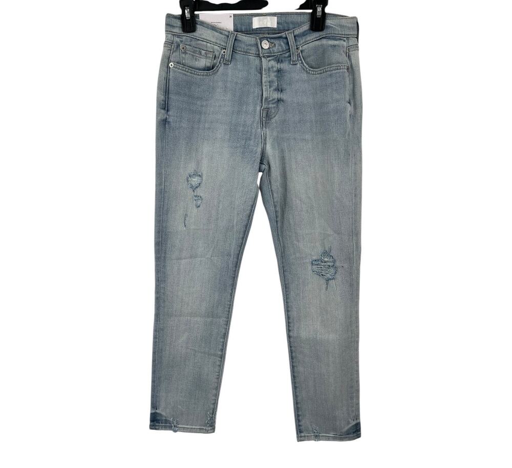 7 For All Mankind Jeans Josefina feminine boyfriend light blue size 26